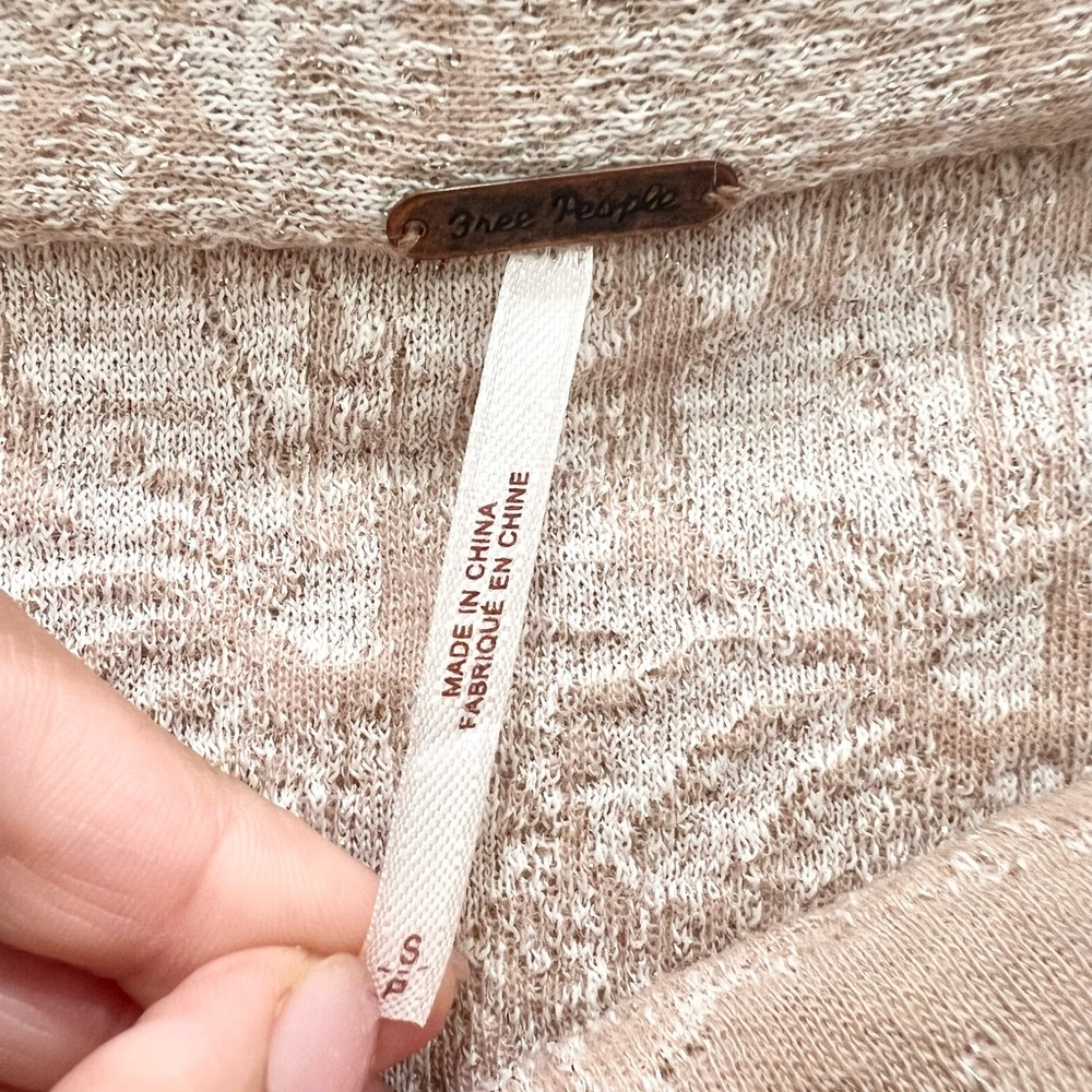FREE PEOPLE Botanical Rose Sweater - Picture 6 of 6